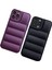 iPhone15 Pro Max Down Ceket Telefon Kılıfı Tpu Çizgiye Döküm Anti Mat Kapak Black (Yurt Dışından) 3