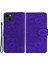 iPhone15 Plus Çizgiye Karşı Çizelge Anti Telefon Kapağı Buzağı Dokusu Stand Baskılı Çiçek Cüzdan Deri Kılıf-Doğru (Yurt Dışından) 1