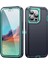 iPhone15 Pro Max Anti-Drop Şok Geçirmez Telefon Kapak Black/canan Için Sert Pc+Yumuşak Tpu Telefon Kılıfı (Yurt Dışından) 1
