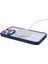 iPhone15 Pro Max Case Için Kırpma Dayanıklı Tpu+Pc Manyetik Telefon Magsafe-Dark Blue ile Uyumlu Kabuk Geri Kabuk (Yurt Dışından) 5