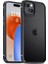 iPhone15 Plus Ön Kara Çizelge Anti Tele Kapağı Karbon Fiber Doku Tpu+Pc Geri Kılıf Black (Yurt Dışından) 1