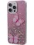 iPhone12 6.1 Inç/12 Pro 6.1 Inç Kasa Tpu+Pvc Büyük Arka Lens Deliği Telefon Koruyucu Kabuk-Pembe (Yurt Dışından) 1