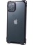 iPhone11 Pro Clear Case Tpu Çerçevesi Akrilik Geri Telefon Kapak Tespit Edici Siyah (Yurt Dışından) 3