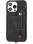 iPhone14 Pro Max Case Kickstand Card Tutucu Tpu+Deri Telefon Kapağı Black (Yurt Dışından) 2