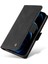 Pu Deri Cüzdan Kılıfı iPhone12/12 Pro Skin-Touch Stand Manyetik Kapatma Telefon Kapak Black (Yurt Dışından) 5