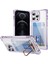 iPhone12 Pro Max Clear Case Telefon Kapak Kartı Slot-Tesparent Mor Için Ysm Takviyeli Köşeler Serisi (Yurt Dışından) 1