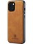 iPhone13 Kılıf Geri Koruyucu Pu Deri+Pc+Tpu Telefon Kapak-Kahverengi (Yurt Dışından) 1