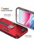 iPhone7/8 Için Telefon Kasası Koruyucu Kapak, Arka Kickstand-Kırmızı ile (Yurt Dışından) 5