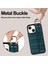 iPhone13 Mini Kapak Yüzüğü Kickstand Pu Deri+Tpu Cep Telefonu Kılıfları Yeşil (Yurt Dışından) 5