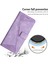 iPhone12/iPhone12 Pro 6.1 Inç Pu Deri Stand Telefon Kılıf Üçgeni Strap-Purple ile Baskılı Cüzdan Kapağı (Yurt Dışından) 5