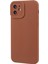 iPhone12 Için Yx Serisi 6.1 Inç Kasa Mat Tpu Telefon Geri Kabuğu (Hassas Kesim) -Brown (Yurt Dışından) 1