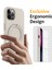 iPhone12 Pro Max Manyetik Kılıf Pc+Silikon Kapak Ring Kickstand-Antique White (Yurt Dışından) 3