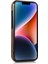 iPhone13 6.1 Inç Cep Telefonu Kasası Logo Tasarımı Tpu+Pu Deri Şok Geçirmez Arka Kapak Kahverengi (Yurt Dışından) 3