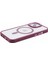 iPhone13 6.1 Inç Için Açık Kasa Anti-Damla Pc+Tpu Telefon Kapağı Magsafe-Plum Renk ile Uyumlu (Yurt Dışından) 4