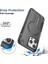 iPhone12 Pro Max 6.7 Inç/13 Pro Max 6.7 Inç Kasa Tpu+Pc Telefon Geri Kabuk Magsafe-Black ile Uyumlu (Yurt Dışından) 3