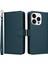 iPhone14 Pro Case Söndürülebilir 2-1 Arada Pu Deri Folio Flip Shell-Blue Için (Yurt Dışından) 1