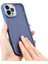 iPhone15 Pro Max Shockproof Tpu+Pc+Metal Telefon Kapağı Kıvrık Önleme Kılpma Anti Cilt Touch Telefon Kılıfı Kabuk Lavanta (Yurt Dışından) 3