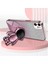 iPhone12 6.1 Inç Kasa Astronot Pc+Tpu Telefon Kapağı Kickstand-Pink ile (Yurt Dışından) 3