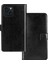 iPhone15 Case Case Horse Doku Deri Deri Stand Telefon Kapağı Cüzdan-Black (Yurt Dışından) 1