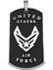 Gümüş 925 Ayar United State Kolye Ucu 1