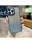 iPhone15 Akrilik+Tpu Arka Kapak Gradyan Parıltısı Elektro-Örtme Şok Geçirmez Telefon Vaka-Mavisi (Yurt Dışından) 1