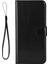 iPhone15 Pro Max Case Crazy Horse Doku Deri Deri Stand Anti-Fall Telefon Kapak Black (Yurt Dışından) 2