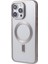 iPhone15 Pro Max Case Için Magsafe Manyetik Elektraplama Telefon Koruyucu-Titanyum Gray ile Uyumlu (Yurt Dışından) 1