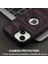 iPhone15 Plus Case Logo Pencere Pu Deri+Tpu Telefon Kapak-Dark Mor (Yurt Dışından) 4