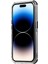 iPhone15 Pro Max Max Soyunabilen 3'ü Damla Koşullu Kılıf Pc+Tpu Telefon Kapak Black (Yurt Dışından) 5