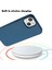 iPhone15 Plus Artı Biyolojik Olarak Parçalanabilir Kasa Buğday Samanı+Tpu Manyetik Telefon Kapak-Dark Mavi (Yurt Dışından) 5