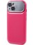 iPhone15 Vaka Elektrapan Lens Çerçevesi Tpu Telefon Kapağı (Hassas Kesim) Için Hyt Serisi -Rose (Yurt Dışından) 1