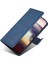 iPhone15 Plus Için Plus Şok Geçirmez Cüzdan Cilt Touch Cover Pu Deri Timsah Doku Telefon Vaka Mavisi (Yurt Dışından) 4