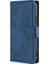 iPhone15 Plus Için Plus Şok Geçirmez Cüzdan Cilt Touch Cover Pu Deri Timsah Doku Telefon Vaka Mavisi (Yurt Dışından) 5