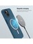 iPhone15 Anti-Cratch Telefon Kasası Pc+Tpu Mat Kapağı Magsafe-Black ile Uyumlu (Yurt Dışından) 5