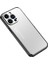 iPhone15 Pro Alüminyum Alaşım+Tpu Mat Mat Anti-Çizelge Kılıfı Akıllı Telefon Geri Kapak Silver (Yurt Dışından) 1