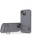 iPhone15 Plus Cilt Touch Cep Telefonu Kapağı Kickstand-Grey ile Yumuşak Tpu Kılıfı (Yurt Dışından) 1