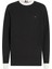 Bisiklet Yaka Slim Fit Siyah Erkek Kazak MW0MW33511 1