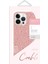 iPhone 14 Pro Uyumlu Kılıf Mozaik Desenli Coehl Terrazzo Kapak Pembe 3