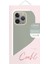 iPhone 15 Pro Max Uyumlu Kılıf Magsafe Şarj Özellikli Soft Yüzey Askı Ipli Coehl Creme Kapak Yeşil 2