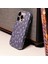 iPhone 15 Pro Max Uyumlu Kılıf Mini Çayır Çiçekleri Desenli Coehl Prairie Kapak Lacivert 3