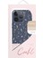 iPhone 15 Pro Max Uyumlu Kılıf Mini Çayır Çiçekleri Desenli Coehl Prairie Kapak Lacivert 5