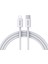 Type-C To Lightning iPhone Kablo Benks D46 Örgülü Şarj ve Data Kablosu 60W 2 Metre 3.0 Beyaz 2