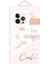 iPhone 14 Pro Uyumlu Kılıf Çayır Çiçeği Desenli Coehl Meadow Kapak Pembe 3