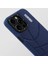 iPhone 15 Pro Uyumlu Kılıf Magsafe Şarj Özellikli Youngkit Backboard Serisi Leather Mavi 4