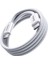 Type-C To Type-C Pd Kablo Benks D46 Örgülü Şarj ve Data Kablosu 60W 1 Metre 3.0 Beyaz 3