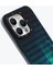 iPhone 15 Pro Max Uyumlu Kılıf Kuzey Işıkları Desenli Youngkit Aurora Serisi Yeşil 4