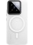 Xiaomi Mi 14 Uyumlu Kılıf Magsafe Şarj Özellikli Youngkit Hidden Sand Serisi Beyaz 1