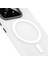 Xiaomi Mi 14 Uyumlu Kılıf Magsafe Şarj Özellikli Youngkit Hidden Sand Serisi Beyaz 3