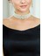 Zirkon Taşlı Inci Choker Inci Choker Kolye Tasma Kolye Kadın Gül Choker Kolye 4
