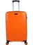 Ultra Hafif Kırılmaz Silikon Kabin Boy Valiz Turuncu+Etiket Hediyeli! 1
